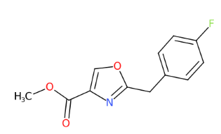 2-(4-氟苄基)噁唑-4-甲酸甲酯-CAS:2070896-37-4