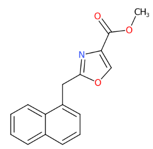 2-(1-萘基甲基)噁唑-4-甲酸甲酯-CAS:2070896-65-8