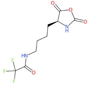 N-(4-(2,5-二氧代-4-恶唑烷基)丁基)-2,2,2-三氟乙酰胺-CAS:42267-27-6