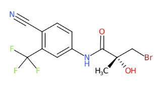 (R)-3-溴-N-(4-氰基-3-(三氟甲基)苯基)-2-羟基-2-甲基丙酰胺-CAS:206193-17-1