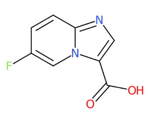 6-氟咪唑并[1,2-a]吡啶-3-羧酸-CAS:1019021-85-2