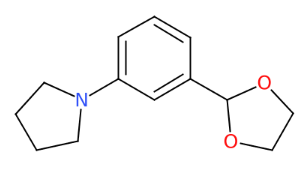 2-[3-(1-吡咯烷基)苯基]-1,3-二氧戊环-CAS:1141669-90-0