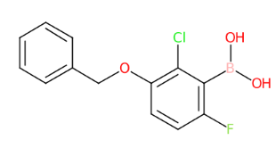 3-苄氧基-2-氯-6-氟苯基硼酸-CAS:957062-67-8