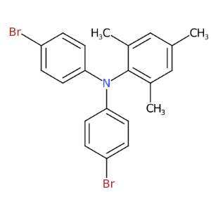 N,N-双(4-溴苯基)-2,4,6-三甲基苯胺-CAS:663943-27-9