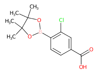 3-氯-4-(4,4,5,5-四甲基-1,3,2-二氧杂硼烷-2-基)苯甲酸-CAS:904310-72-1