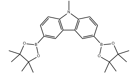 N-甲基-2,7-双（硼频哪醇酯）咔唑-CAS:628336-96-9