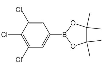 4,4,5,5-四甲基-2-(3,4,5-三氯苯基)-1,3,2-二氧硼杂环戊烷-CAS:942069-95-6