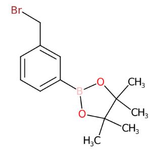 2-(3-(溴甲基)苯基)-4,4,5,5-四甲基-1,3,2-二氧硼杂环戊烷-CAS:214360-74-4