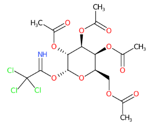(2R,3S,4S,5R,6R)-2-(乙酰氧基甲基)-6-(2,2,2-三氯-1-亚氨基乙氧基)四氢-2H-吡喃-3,4,5-三乙酸酯-CAS:86520-63-0