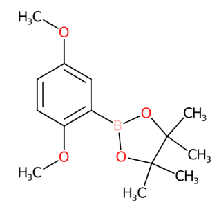 2-(2,5-二甲氧基苯基)-4,4,5,5-四甲基-1,3,2-二氧杂环戊硼烷-CAS:1073339-07-7