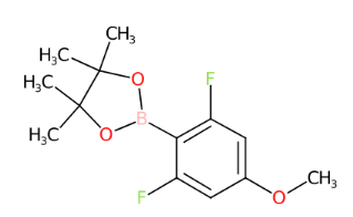 2-(2,6-二氟-4-甲氧基苯基)-4,4,5,5-四甲基-1,3,2-二氧硼杂环戊烷-CAS:1111096-19-5