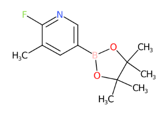 2-氟-3-甲基-5-(4,4,5,5-四甲基-1,3,2-二氧硼杂环戊烷-2-基)吡啶-CAS:1150561-71-9