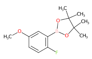 2-(2-氟-5-甲氧基苯基)-4,4,5,5-四甲基-1,3,2-二氧硼烷-CAS:1190129-83-9