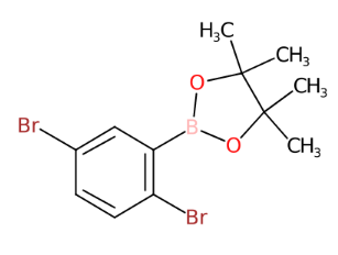 2,5-二溴苯硼酸频哪醇酯-CAS:1256781-64-2