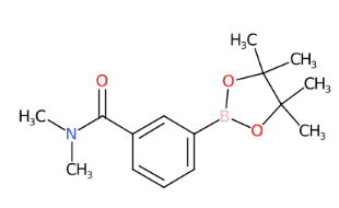 N,N-二甲基-3-(4,4,5,5-四甲基-1,3,2-二氧硼杂环戊烷-2-基)苯甲酰胺-CAS:832114-07-5