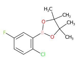 2-氯-5-氟苯基硼酸频哪醇酯-CAS:870486-41-2