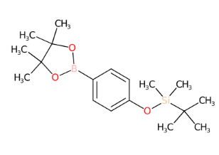 叔丁基二甲基(4-(4,4,5,5-四甲基-1,3,2-二氧硼杂环戊烷-2-基)苯氧基)硅烷-CAS:873426-76-7