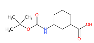 3-(叔丁氧羰基氨基)-1-环己烷羧酸-CAS:334932-13-7