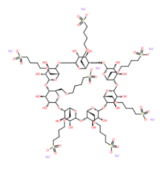 磺丁基-β-环糊精-CAS:182410-00-0