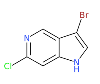 3-溴-6-氯-1H-吡咯并[3,2-c]吡啶-CAS:1000341-61-6