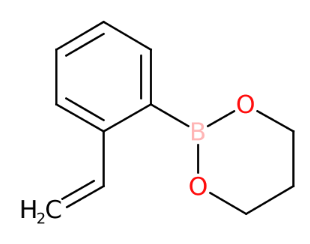 (2-乙烯基苯基硼酸, 丙二醇环酯-CAS:850567-61-2