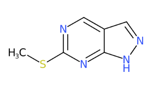 6-(甲基硫代)-1H-吡唑并[3,4-D]嘧啶-CAS:55084-74-7