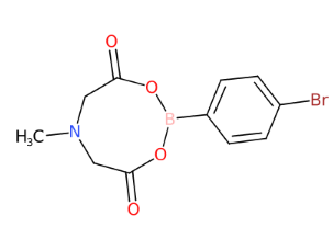 8-(4-溴苯基)-4-甲基-2,6-二氧六氢-[1,3,2]恶唑硼[2,3-b][1,3,2]恶唑硼-4-鎓-8-uide-CAS:943552-04-3