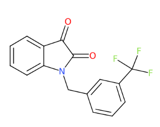 1-(3-(三氟甲基)苄基)二氢吲哚-2,3-二酮-CAS:79183-40-7