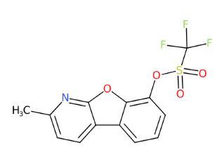 2-甲基苯并呋喃[2,3-b]吡啶-8-基-三氟甲磺酸酯-CAS:1609373-98-9