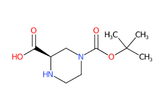 R-4-N-Boc-哌嗪-2-甲酸-CAS:192330-11-3