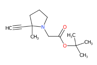 2-(2-乙炔基-2-甲基-1-吡咯烷基)乙酸叔丁酯-CAS:2086689-87-2