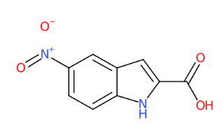 5-硝基吲哚-2-甲酸-CAS:16730-20-4