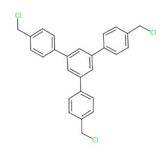 4,4''-双(氯甲基)-5'-(4-(氯甲基)苯基)-1,1':3',1''-三联苯-CAS:66449-09-0