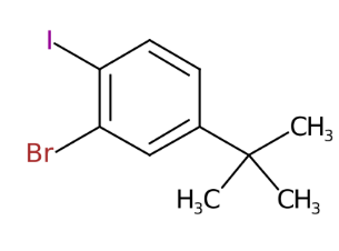 2-溴-4-(叔丁基)-1-碘苯-CAS:860435-39-8