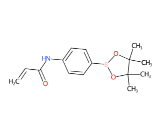 N-(4-(4,4,5,5-四甲基-1,3,2-二氧硼杂环戊烷-2-基)苯基)丙烯酰胺-CAS:434898-99-4