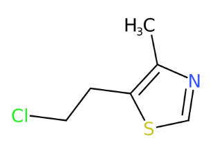 5-(2-氯乙基)-4-甲基噻唑-CAS:533-45-9