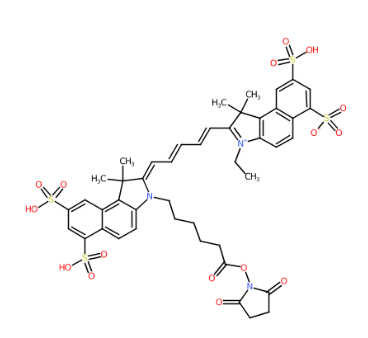 Cy5.5-N-羟基琥珀酰亚胺酯-CAS:442912-55-2