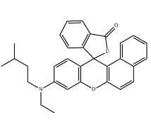 9-[乙基(3-甲基丁基)氨基]-螺[12H-苯并[a]氧杂蒽-12,1'(3'H)-异苯并呋喃]-3'-酮-CAS:115392-27-3