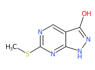 6-(甲硫基)-1,2-二氢-3H-吡唑并[3,4-d]嘧啶-3-酮-CAS:100047-42-5