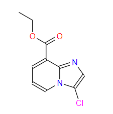 3-氯-8-甲酸乙酯咪唑并[1.2-A]吡啶-CAS:133427-17-5