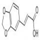 3,4-亚甲氧基肉桂酸-CAS:2373-80-0