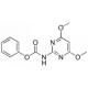 4,6-二甲氧基-2-(苯氧基羰基氨基)嘧啶-CAS:89392-03-0