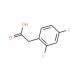 2,4-二氟苯乙酸-CAS:81228-09-3
