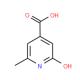2-羟基-6-甲基吡啶-4-羧酸-CAS:86454-13-9