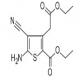 5-氨基-4-氰基-3-(2-乙氧基羰甲基)噻吩-2-羧酸乙酯-CAS:58168-20-0