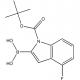 (1-(叔丁氧基羰基)-4-氟-1H-吲哚-2-)硼酸-CAS:1000068-25-6