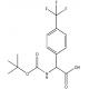 2-Boc-氨基-2-(4-三氟甲基苯基)乙酸-CAS:847147-40-4