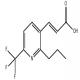 (E)-3-(2-丙基-6-(三氟甲基)吡啶-3-基)丙烯酸-CAS:1005174-17-3