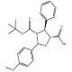 (4S,5R)-3-(叔丁氧基羰基)-2-(4-甲氧基苯基)-4-苯基恶唑烷-5-甲酸-CAS:196404-55-4