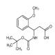 3-((叔丁氧羰基)氨基)-3-(2-甲氧基苯基)丙酸-CAS:284493-52-3